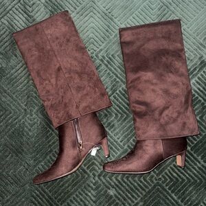 New York & Company Chocolate Heeled Boots